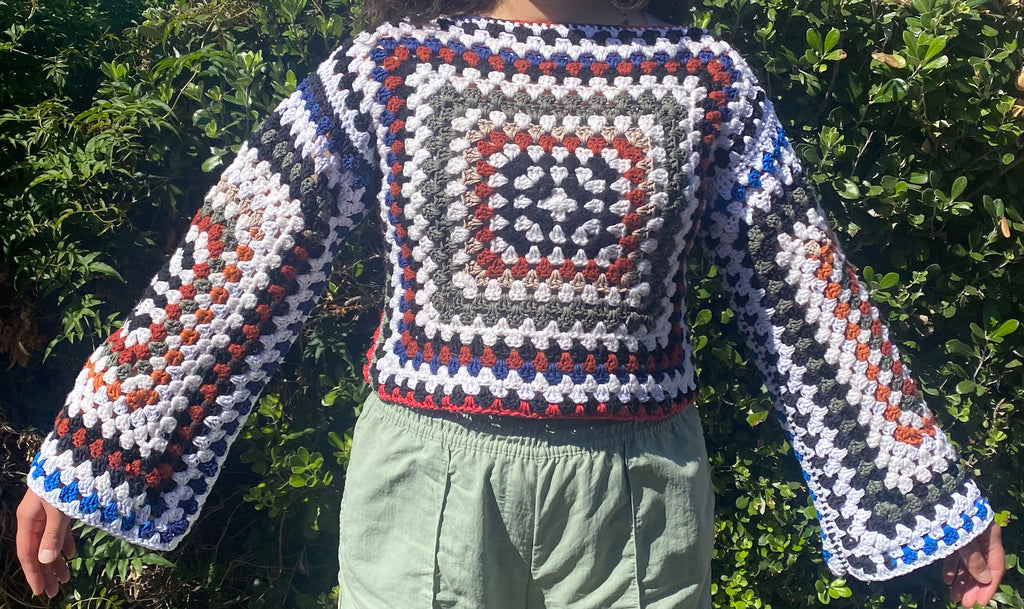 Granny Square Sweater