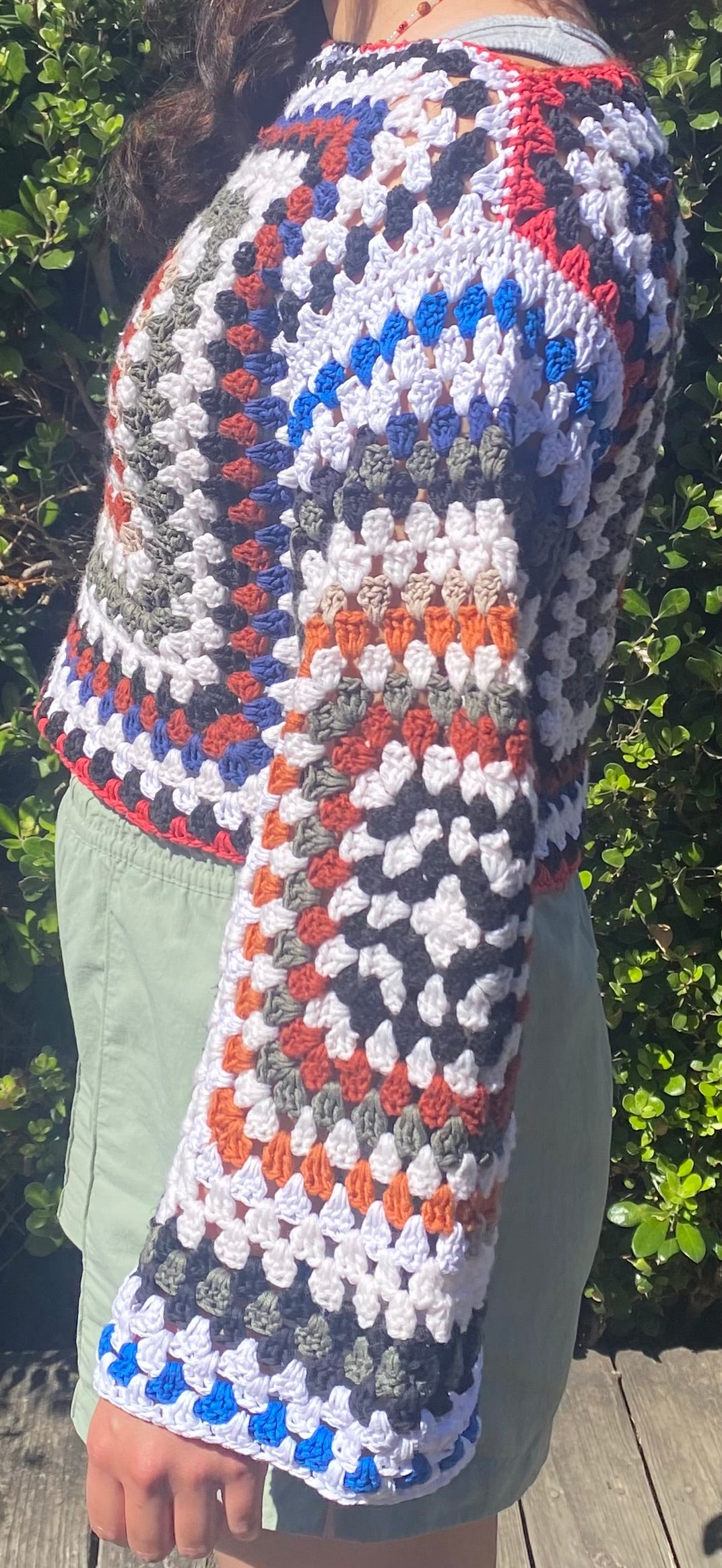 Granny Square Sweater