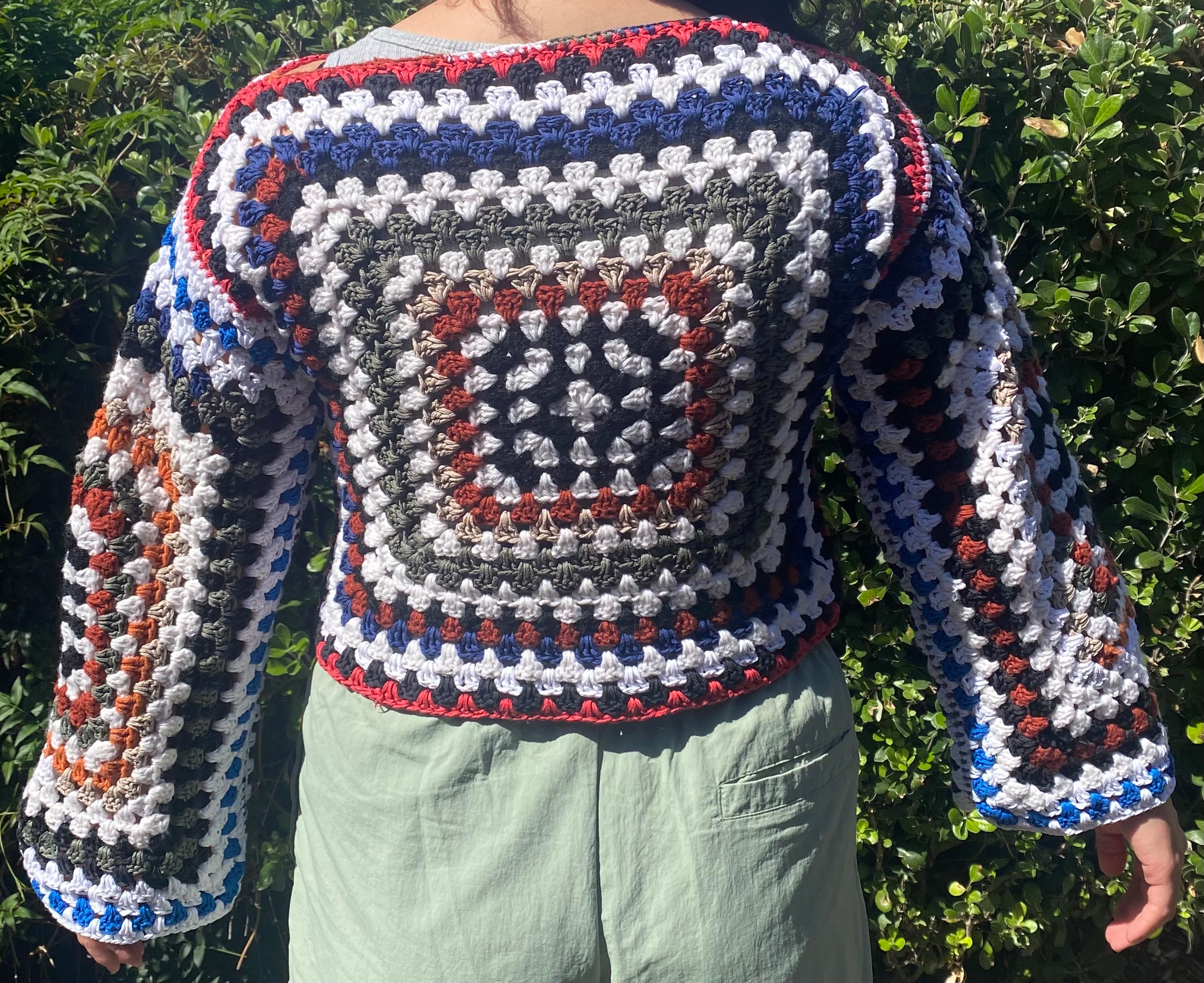 Granny Square Sweater